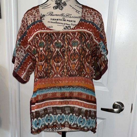 19 Cooper Sheer Size M Women’s Top - Picture 2 of 6